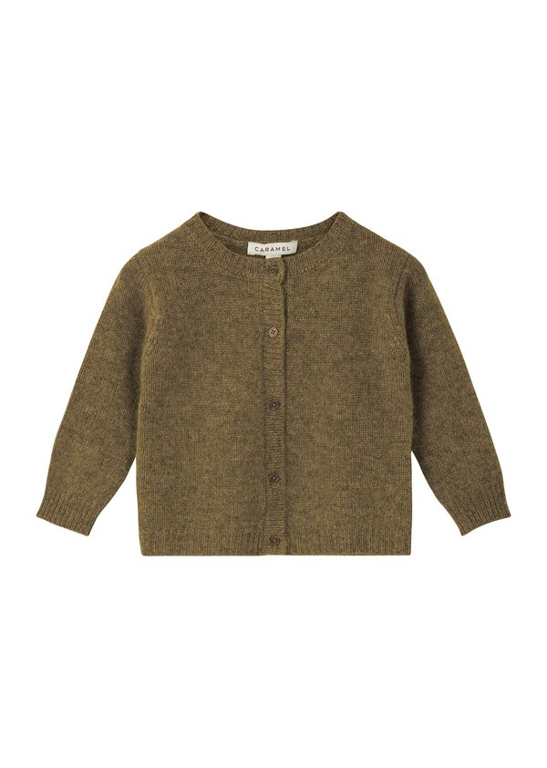 Kids Caramel Guillemot Baby Cardigan - Moss Kids Caramel Guillemot Baby Cardigan - Moss