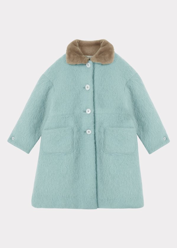 Kids Caramel Shelduck Coat - Mint Kids Caramel Shelduck Coat - Mint