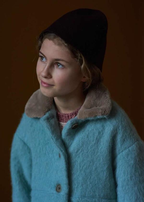 Kids Caramel Shelduck Coat - Mint Kids Caramel Shelduck Coat - Mint
