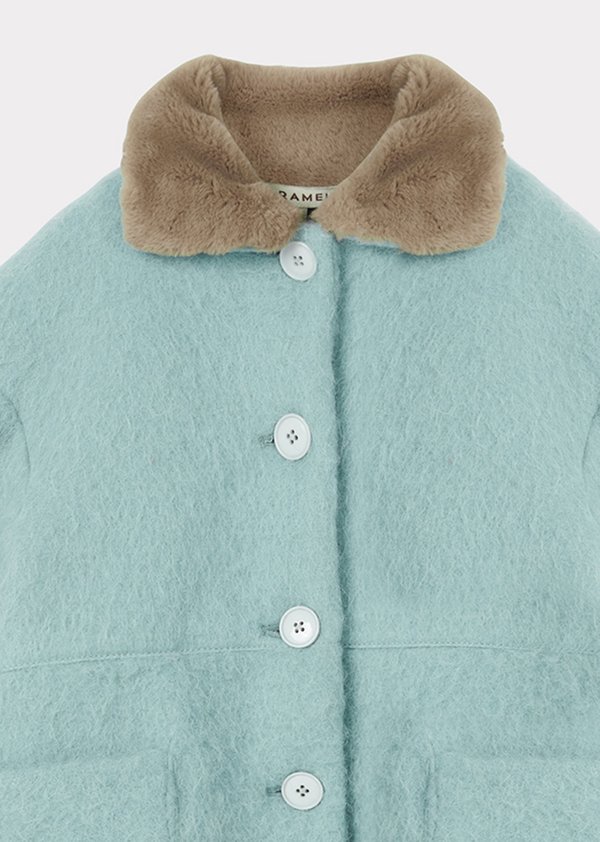 Kids Caramel Shelduck Coat - Mint Kids Caramel Shelduck Coat - Mint