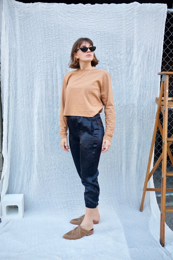 Harlin Harper Crop Long sleeve - Canyon Harlin Harper Crop Long sleeve - Canyon