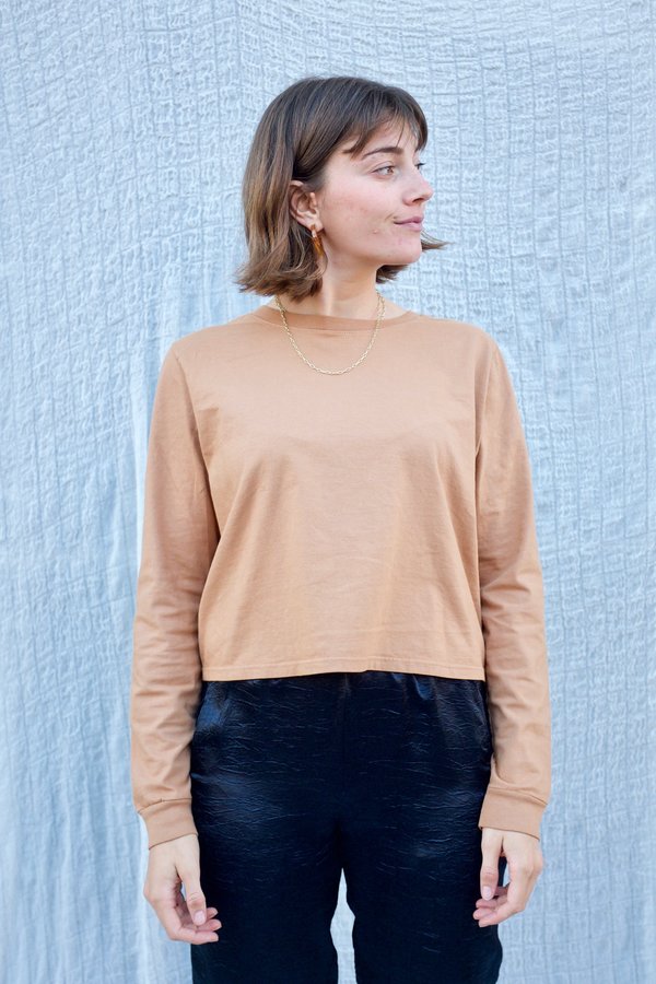 Harlin Harper Crop Long sleeve - Canyon Harlin Harper Crop Long sleeve - Canyon