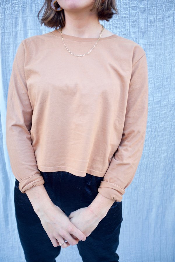 Harlin Harper Crop Long sleeve - Canyon Harlin Harper Crop Long sleeve - Canyon