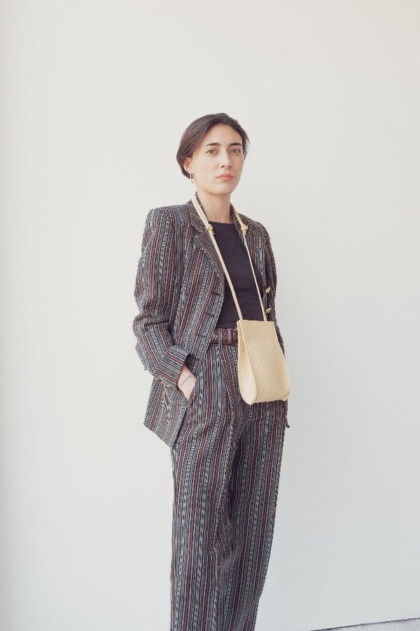 Hannah Emile Droplet Crossbody Bag - Butter Leather Hannah Emile Droplet Crossbody Bag - Butter Leather