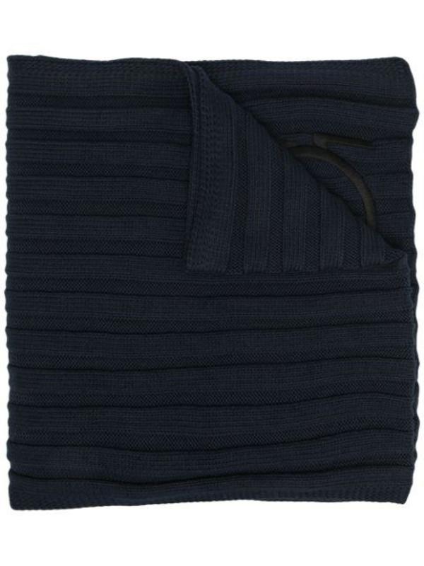 【関税＆送料込み】Maison Margiela Scarf With Logo MM6 Maison Margiela logo-print wool-blend Scarf | Black