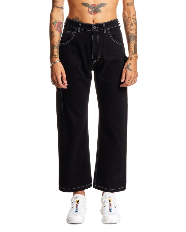 Rassvet (PACCBET) Straight Jeans - Black Rassvet (PACCBET) Straight Jeans - Black