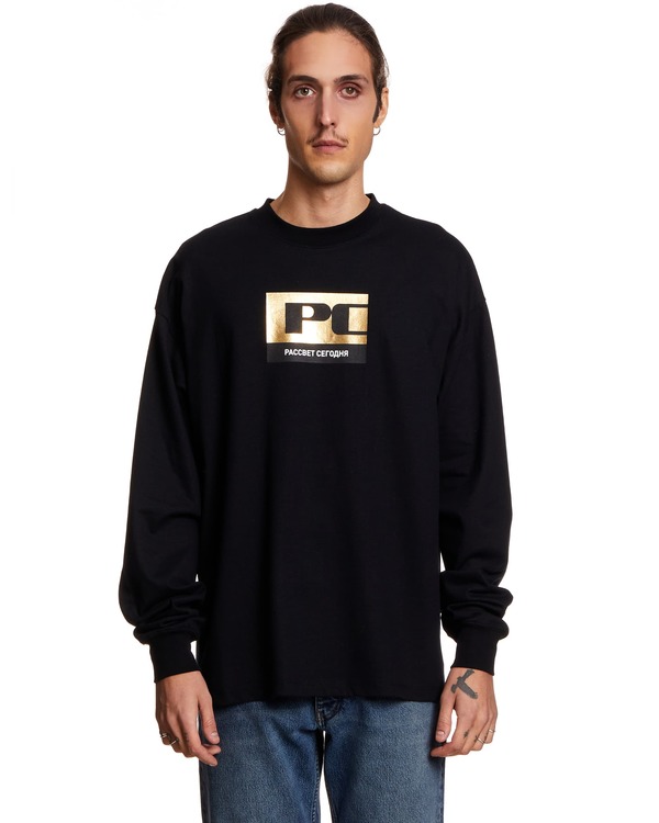 Rassvet (PACCBET) Long Sleeved T-shirt - Black Rassvet (PACCBET) Long Sleeved T-shirt - Black