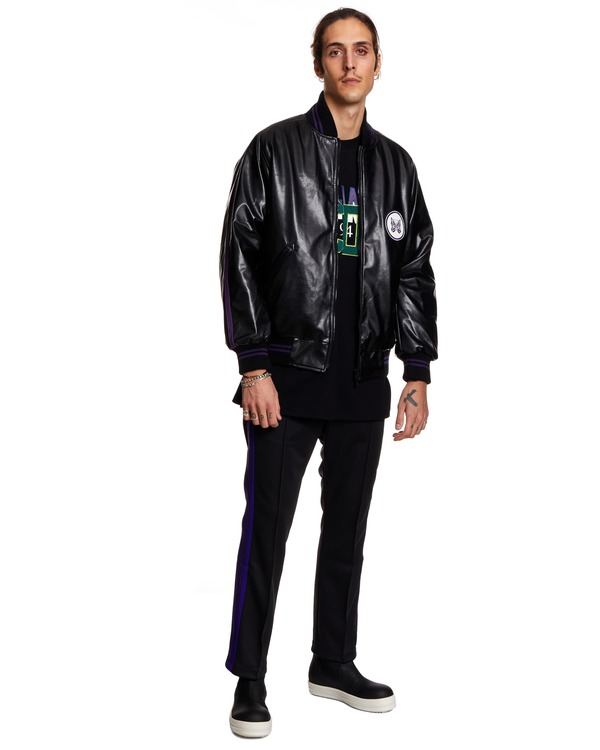 GCDS Over Nascar T Shirt - Black GCDS Over Nascar T Shirt - Black