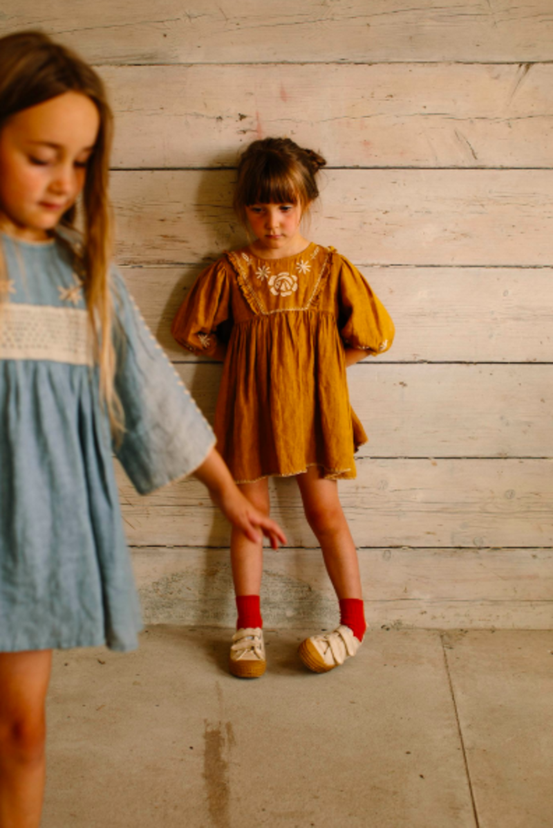Apolina Tara Dress in Blue Stone | Garmentory