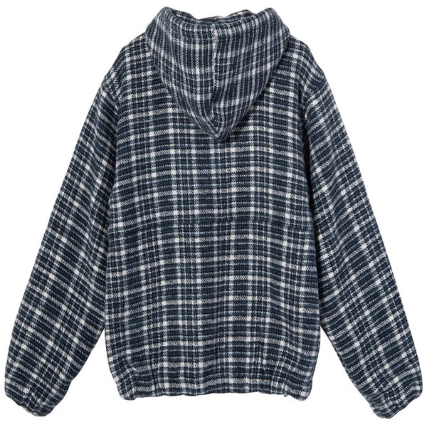 Stüssy flannel work jacket in Plaid - Blue | Garmentory