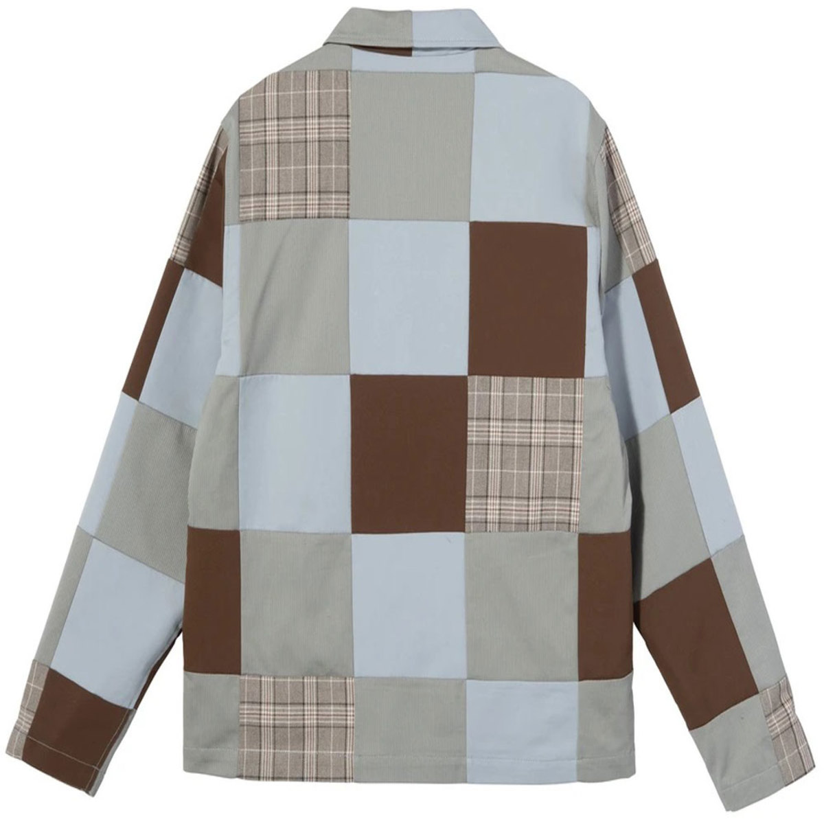 Stüssy Madras Patchwork Zip Jacket Stüssy - Madras Patchwork Zip Jacket | HBX - Globally