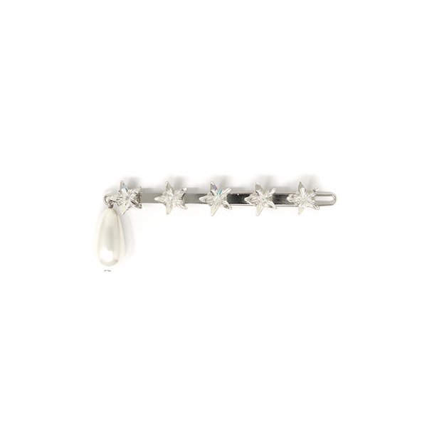 Joomi Lim Crystal Star & Pearl Hair Clip | Garmentory