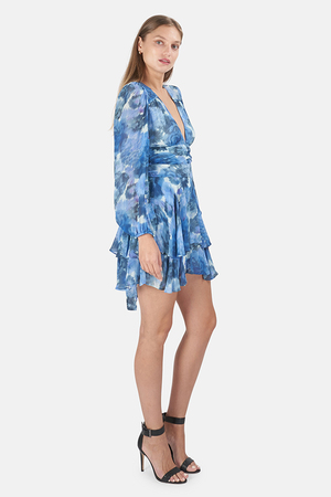 LoveShackFancy Lincoln Dress - Sapphire 
