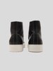 Common Projects Tournament High Sneaker in Leather with Shiny Sole - Thumbnail 3