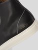 Common Projects Tournament High Sneaker in Leather with Shiny Sole - Thumbnail 4