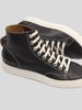 Common Projects Tournament High Sneaker in Leather with Shiny Sole - Thumbnail 2