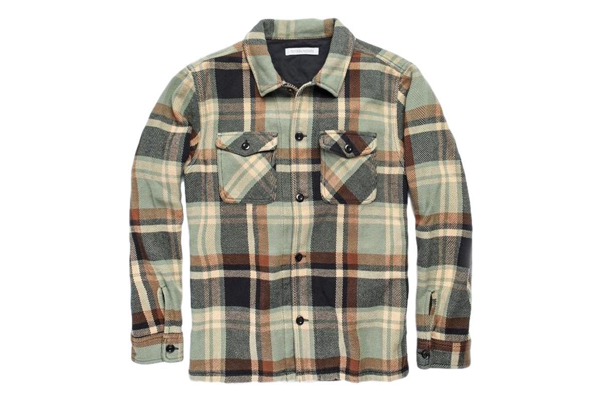 Outerknown Blanket Shirt Jacket Field Plaid Garmentory