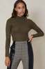 360 Cashmere Janelle Turtleneck - Army - Thumbnail 1