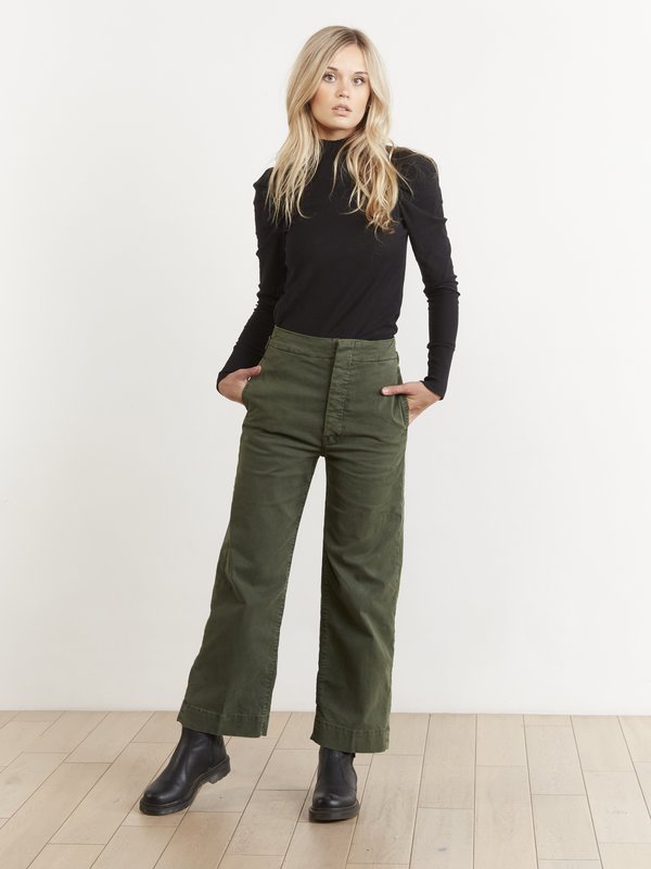 Mother Denim Cinch Greaser Pants - Duffel Bag Mother Denim Cinch Greaser Pants - Duffel Bag
