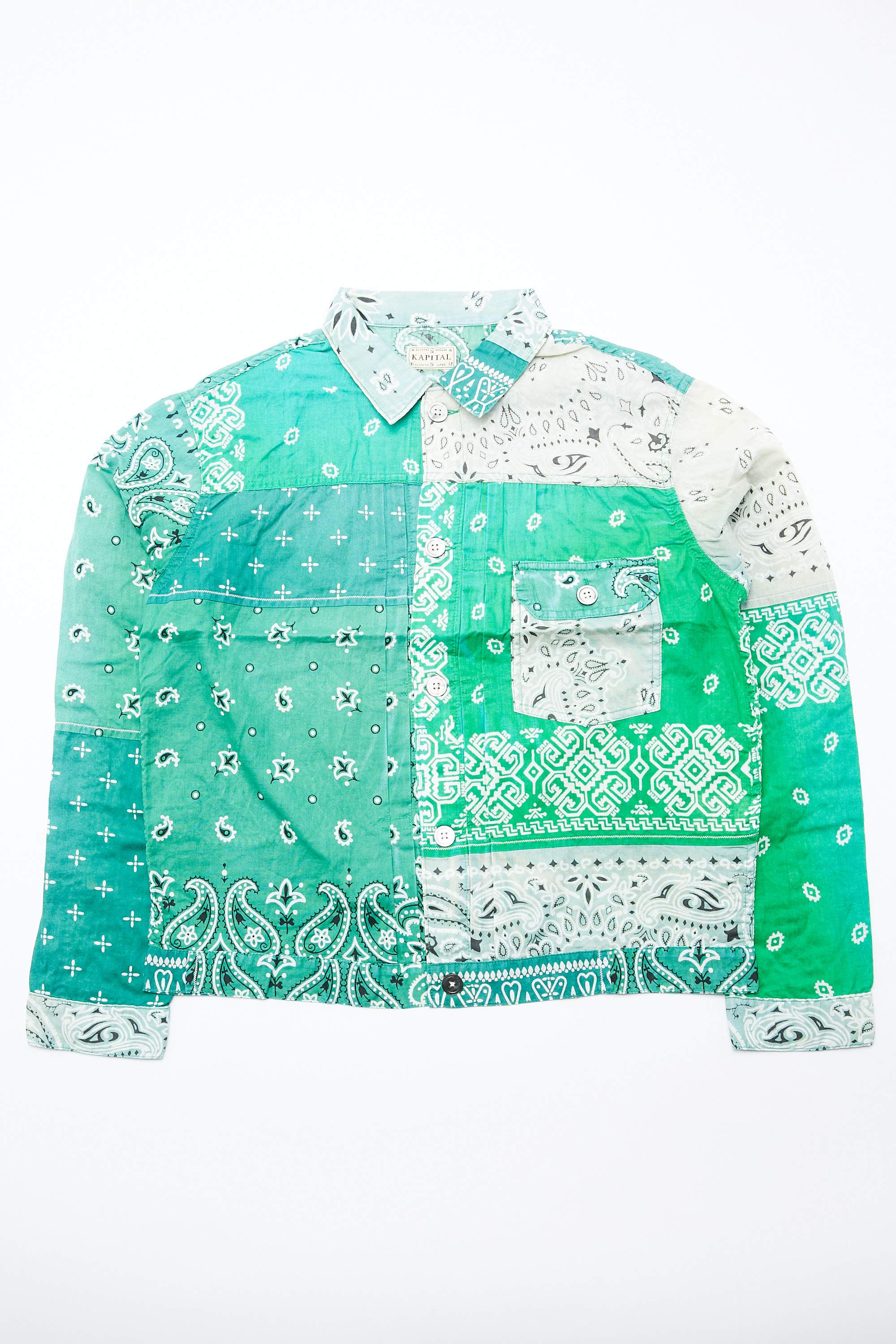 Kapital Gauze Bandana Patchwork 1st 