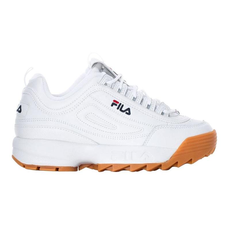FILA Disruptor II Premium Sneakers White/Gum Garmentory