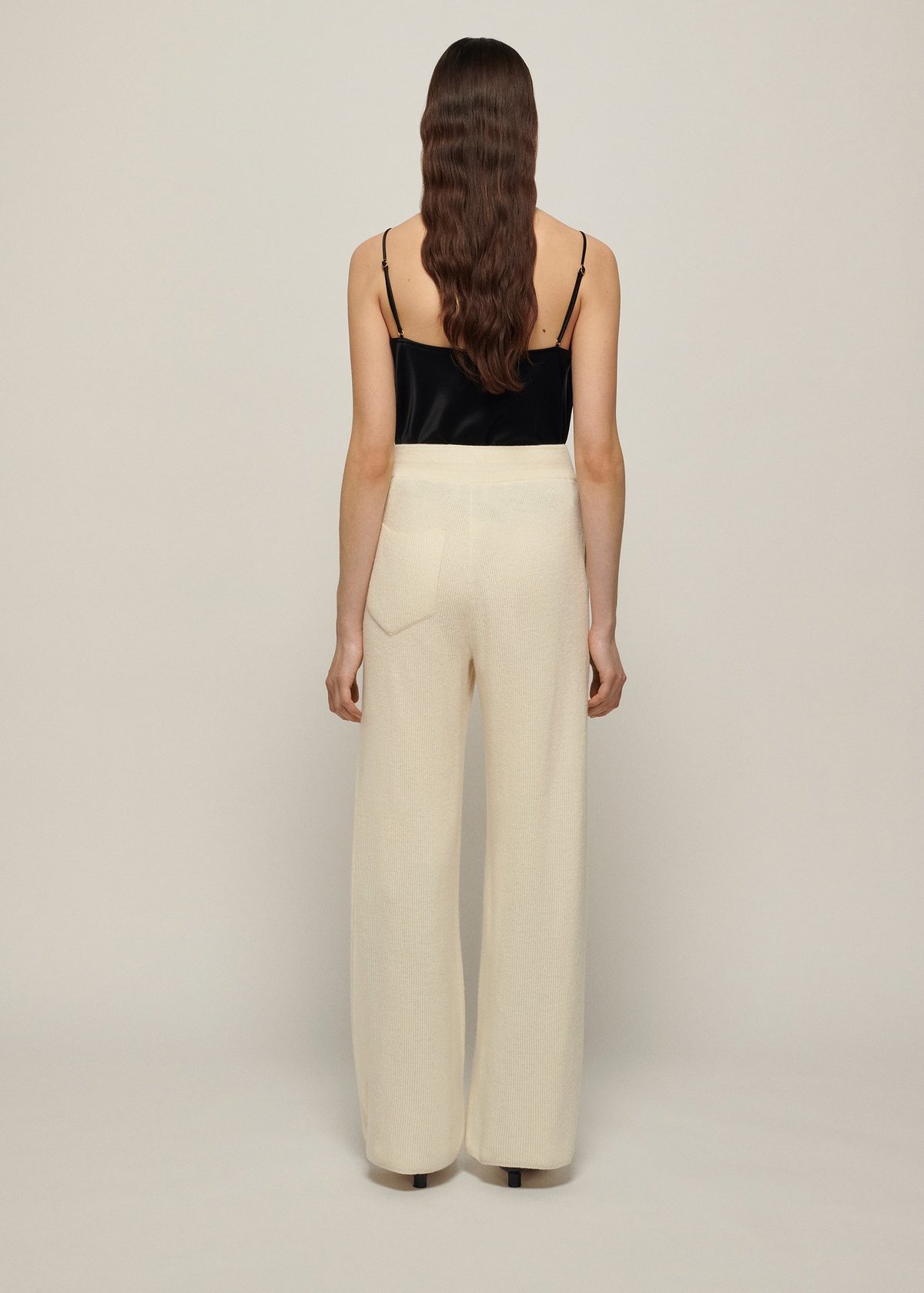 パンツ NANUSHKA Women Straight Pants NW24RSPA00771 CREME Yellow Nanushka Outlet: Pants woman - Beige | Nanushka pants