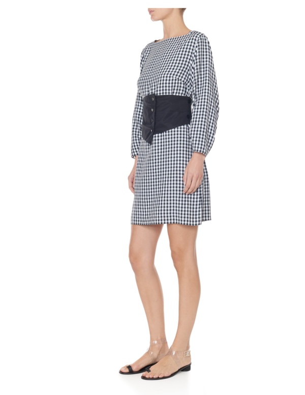 tibi corset dress Chalky Drape Corset Dress by Tibi