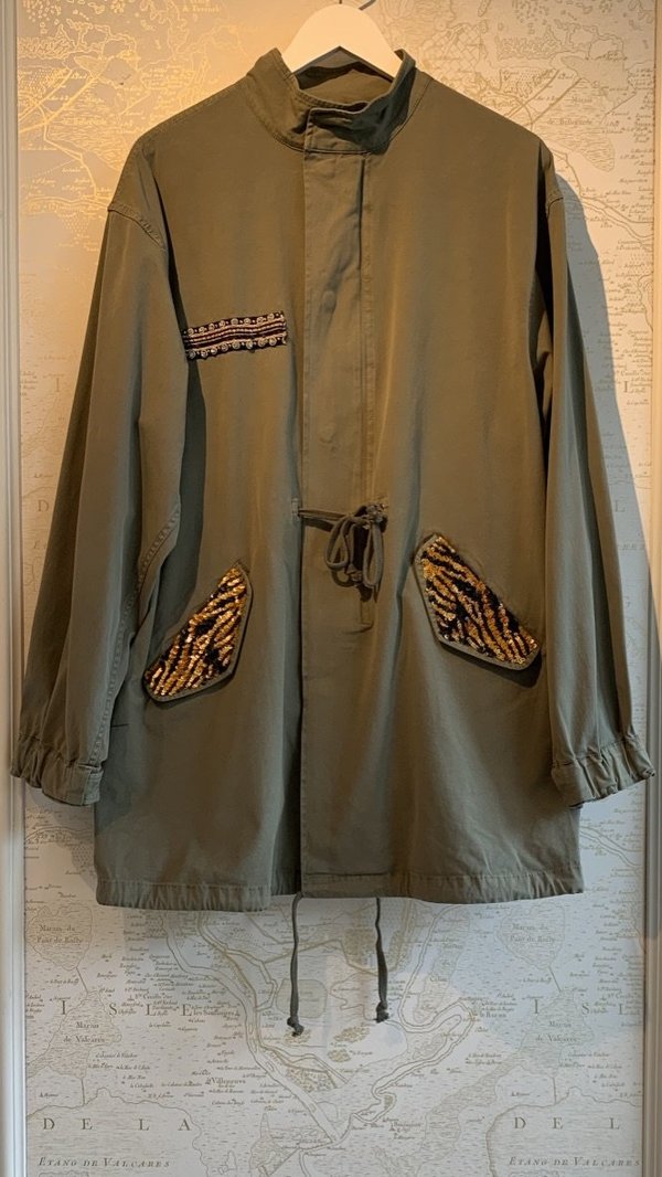 Le Superbe Hotel California Anorak Jacket - Green Le Superbe Hotel California Anorak Jacket - Green