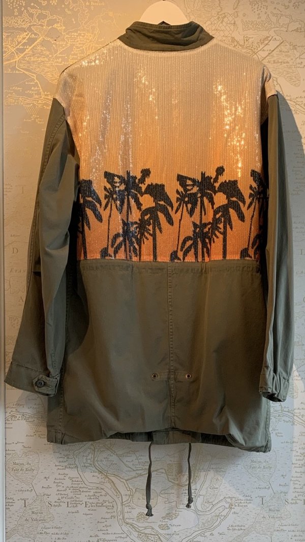 Le Superbe Hotel California Anorak Jacket - Green Le Superbe Hotel California Anorak Jacket - Green