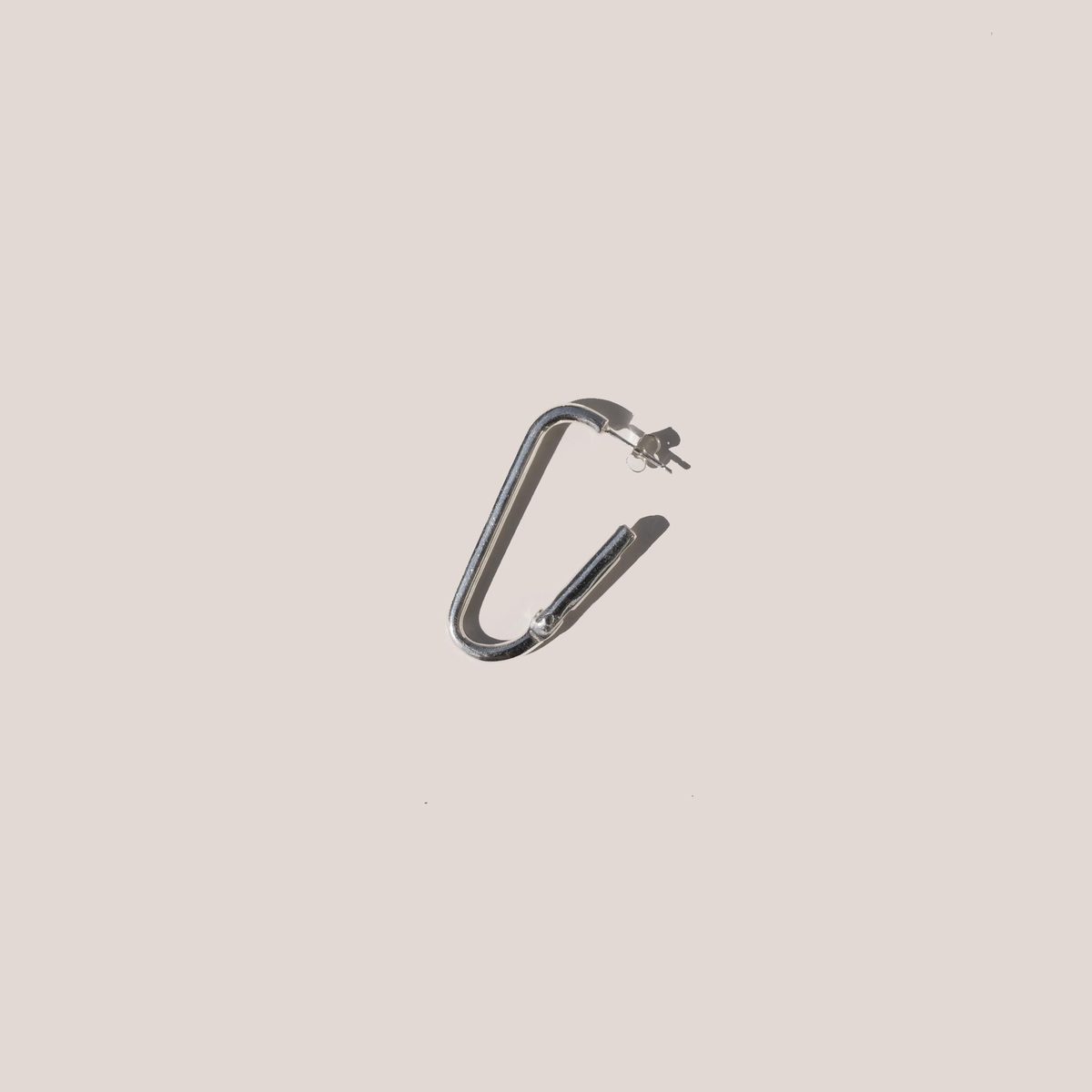 Martine Ali Hardware Earring - Silver | Garmentory