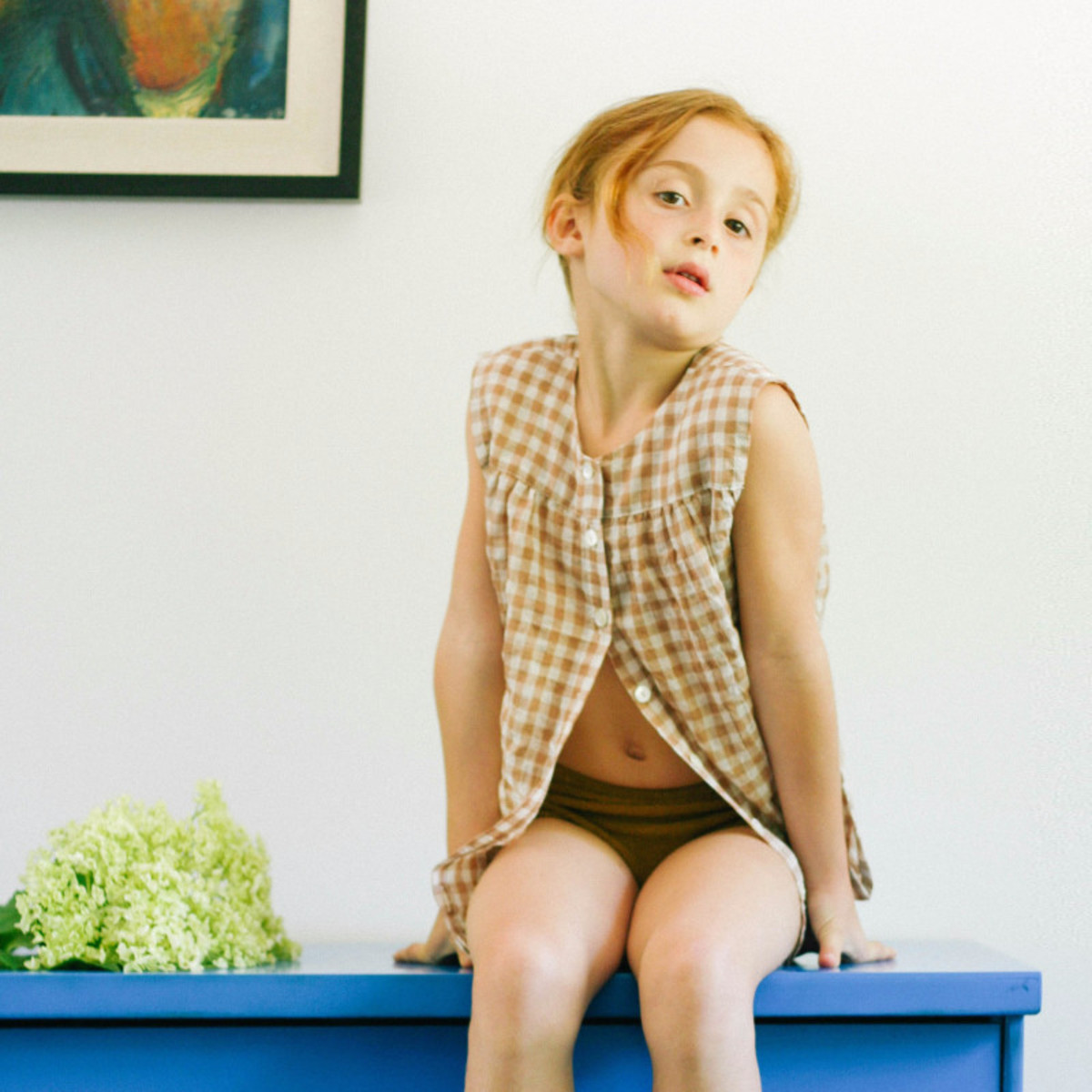 Soor Ploom Clova Top Gingham | Garmentory