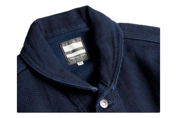 Momotaro Jeans Dobby Coveralls Jacket - Indigo Momotaro Jeans Dobby Coveralls Jacket - Indigo