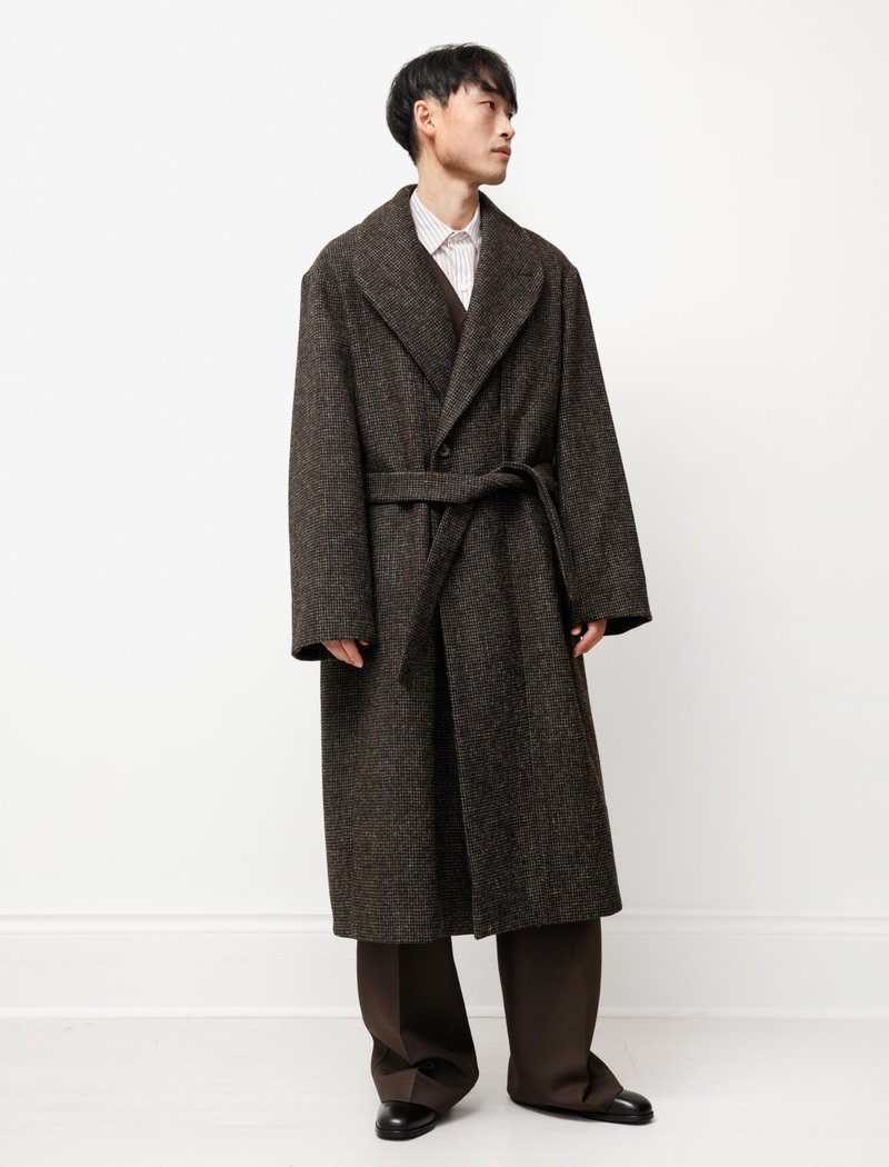 Lemaire Tibetan Coat - Dark Olive | Garmentory