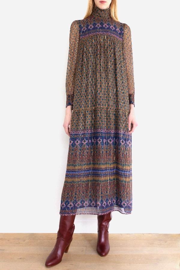 Vanessa Bruno Pavana Dress - Bronze Vanessa Bruno Pavana Dress - Bronze