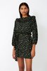 Roseanna Dylan Wave Dress - Noir Floral - Thumbnail 1