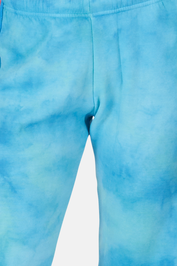 Aviator Nation 5 Stripe Sweatpants - Tie Dye Blue / Neon Rainbow Aviator Nation 5 Stripe Sweatpants - Tie Dye Blue / Neon Rainbow