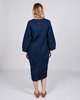 L.F.Markey Merlon Dress - Raw Denim - Thumbnail 3