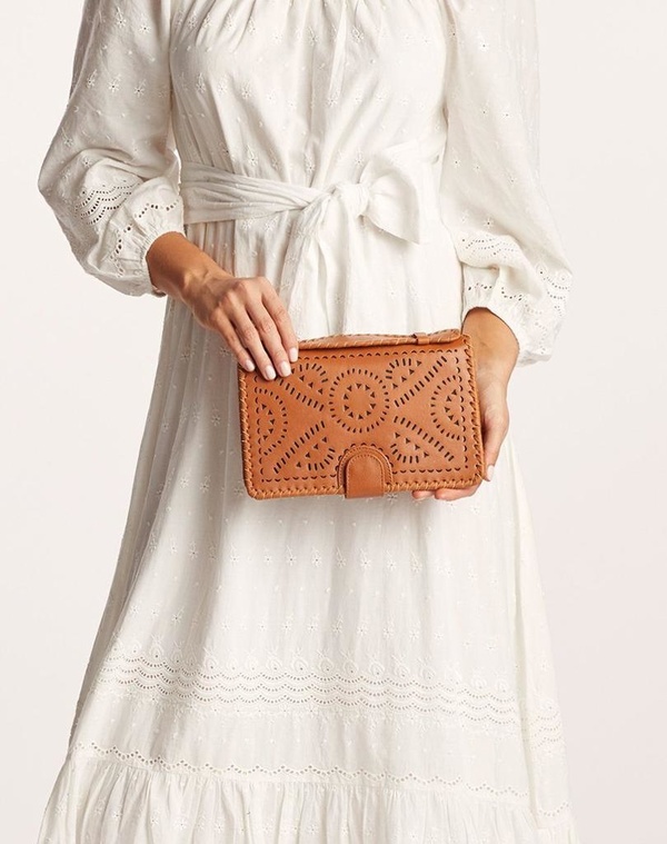 Cleobella Mexicana Clutch - Tan Cleobella Mexicana Clutch - Tan