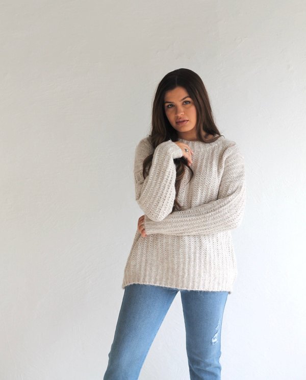Descendant The Leah Sweater - Oatmeal Descendant The Leah Sweater - Oatmeal