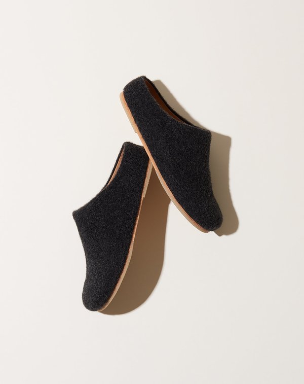 Lauren Manoogian New Mono Mule - Black Melange Lauren Manoogian New Mono Mule - Black Melange