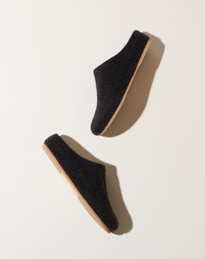 Lauren Manoogian New Mono Mule - Black Melange Lauren Manoogian New Mono Mule - Black Melange