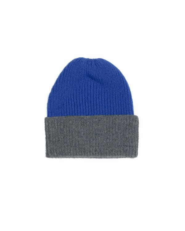 Country of Origin CONTRA LAMBSWOOL HAT - BLUE Country of Origin CONTRA LAMBSWOOL HAT - BLUE