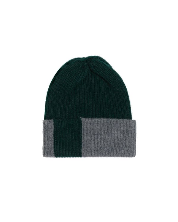 PATCH LAMBSWOOL HAT • NAVY PATCH LAMBSWOOL HAT • NAVY