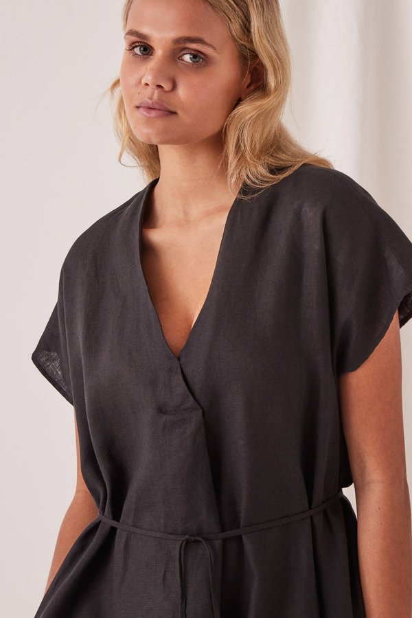 linen midi dress plus size Plus size casual midi linen dress 4975 – Xiaolizi