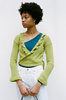 TACH CLOTHING Olivia Wool Top - Pistachio - Thumbnail 4