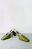VINTAGE HUMAN SEA VINTAGE X JOAN Buckle Mules - olive - Thumbnail 1