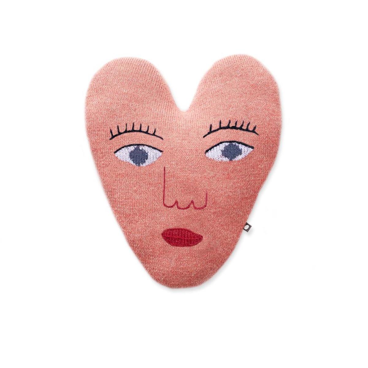 Oeuf Heart Pillow