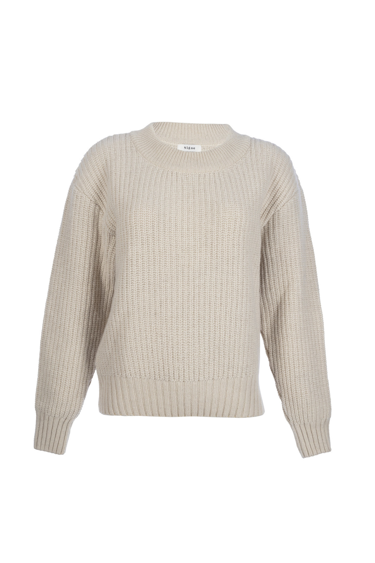 By Signe Coco Knit Sweater - Ecru - Image 6 of 6