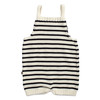 Kid's Oeuf Knit Romper Navy Stripe - Thumbnail 2