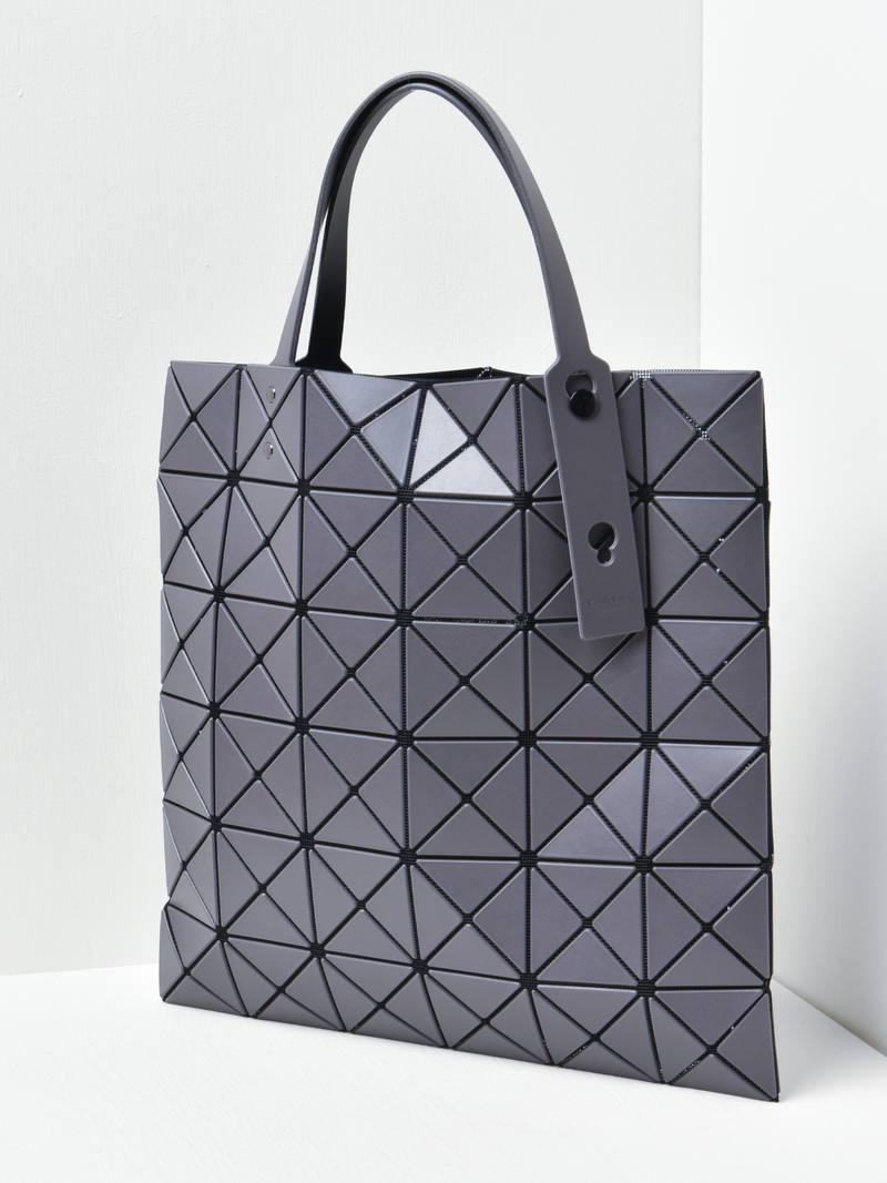 Bao Bao Issey Miyake Lucent Matte Bag - Charcoal Gray